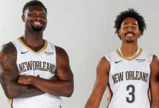 NBA季前赛：首秀三分球6中1！NBA冠军后卫联手锡安