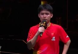 王楚钦林诗栋男双夺冠赛后采访