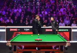 （体育）斯(sī)诺尅(kè)——大师赛：丁(dīng)俊晖无缘八强