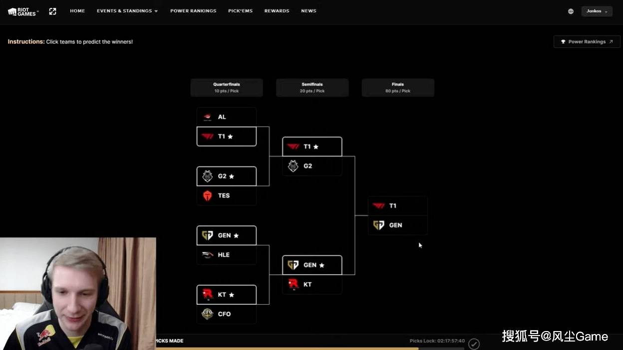 LOL传奇(qí)打(dǎ)野预測(cè)GEN夺冠！管澤(zé)元分析淘汰(tài)赛：滔(tāo)搏(bó)打(dǎ)G2是无敵(dí)的