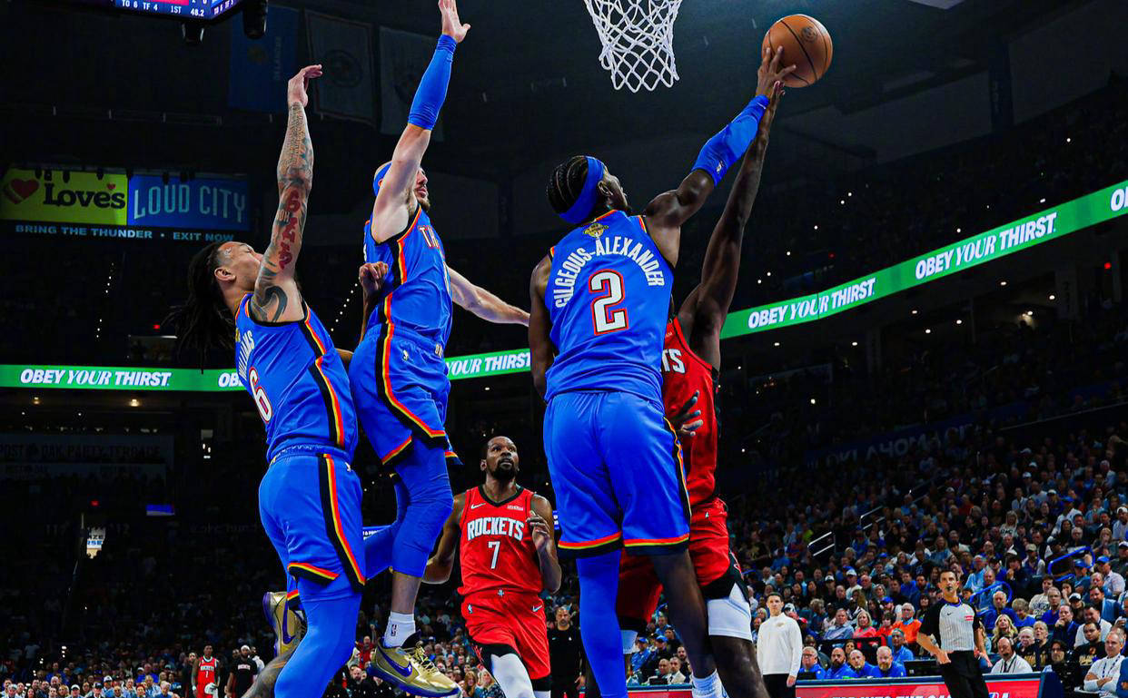 雷霆(tíng)5連(lián)胜！即使非(fēi)完(wán)整陣(zhèn)容，年(nián)轻战队已(yǐ)显断档优势